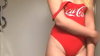 Masturbating With A Homemade Coca Cola Girl