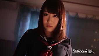 Rena Takayama In School Uniform Club 1 - Fetisj Trio