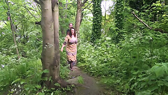 Tatjana'S Big Natural Tits Get Pounded In The Great Outdoors