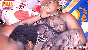 Big Ass And Big Tits Get Down And Dirty In This African Lesbian Video