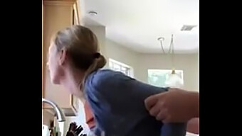 Mature Milf Gets Pounded In The Kitchen