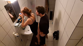 Bathroom Blowjob: Stepmom'S Secret Gaping Hole