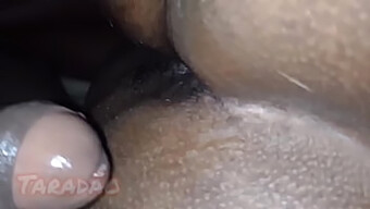 Solo Session With A Hairy Pussy And A Hot Blowjob