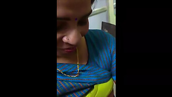 Indian Mature Woman Pleasure Herself In Restroom With Co-Worker'S Fingers