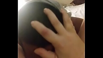 My Husband Eats My Pussy While Wearing My Panties On His Head