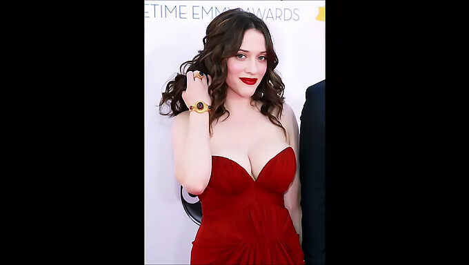 Masturbazione Fino A Una Sborrata Sulle Grandi Tette Con Kat Dennings