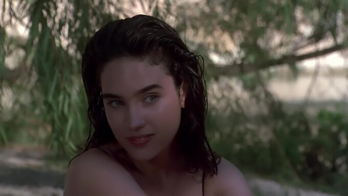 Heiße Szene Von Jennifer Connelly Am Geilsten Fleck Des Jahres 1990