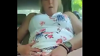 Masturbating Mom'S Orgasmic Ride In Car