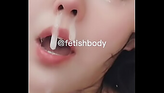 Selfies And Deepthroat Training With A Chinese Model