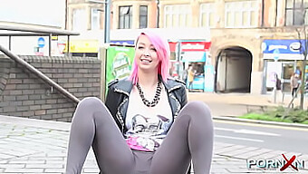 Cute Teenie Pisses In Her Pants In Public