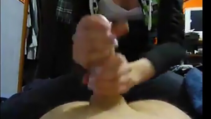 Handjob On Big Cock