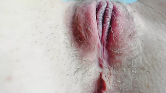 Hairy Pussy Gets A Massive Load