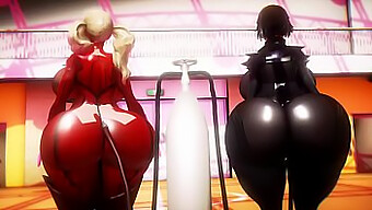 L'Inflation De Guêpe D'Ann Et Makoto Dans Un Porno 3d