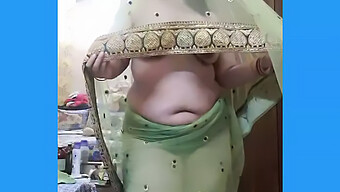 18+ Teen Indian Wife Seduces Her Husband In A Saree